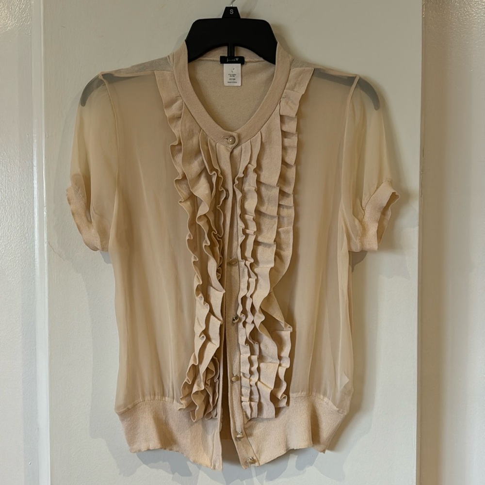 JCrew 90’s sheer sweater
